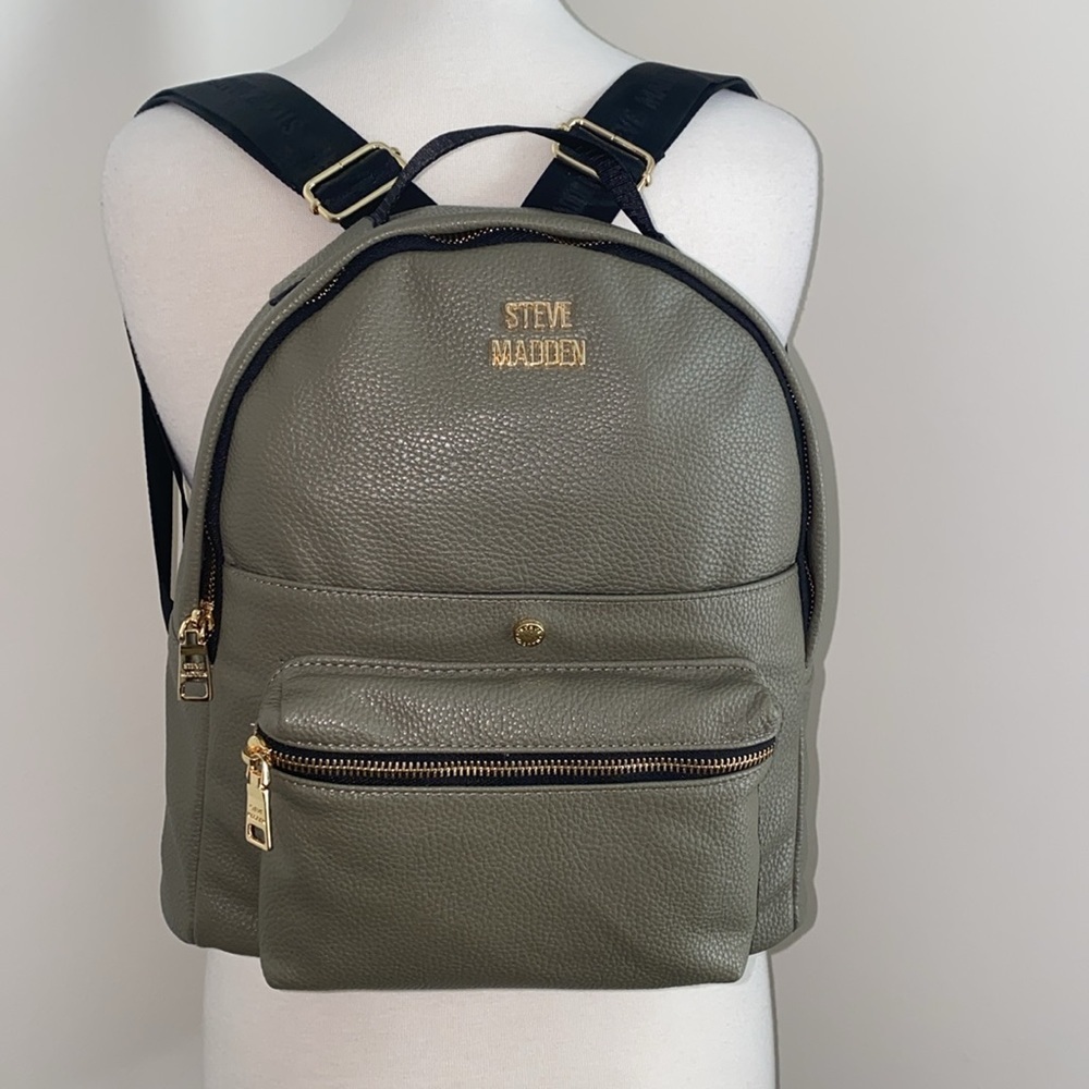 Steve Madden Olive Backpack NWOT